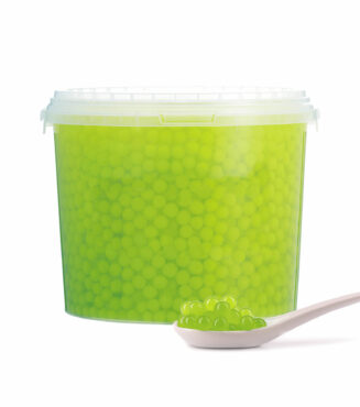 Kulki owocowe Premium do Bubble Tea - Zielone Jabłko (4kg)