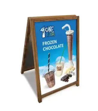 Potykacz drewniany - Kawa / Czekolada