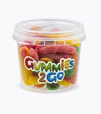 Żelki owocowe palce w kwaśnej posypce 34 szt x 150 g Gummies 2go