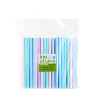 Rurki papierowe do Bubble Tea 230x12 1400szt.