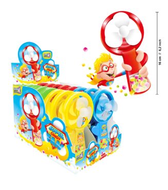 Wiatraczek z cukierkami – zabawka (16 szt. × 5 g)