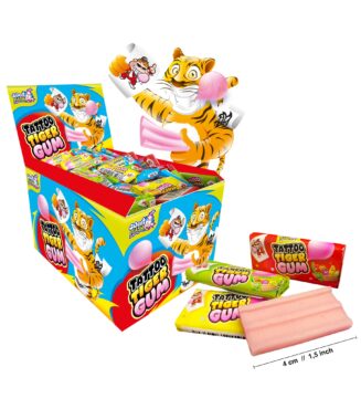 Guma balonowa z tatuażem (200 szt. x 4 g)