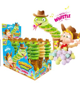 Kowbojski wąż z cukierkami (15 szt. x 5 g)