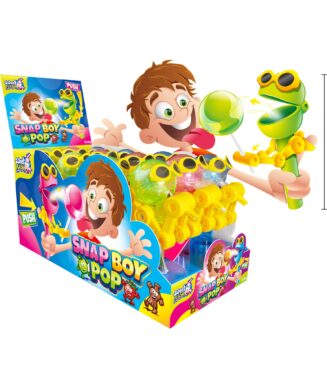 Zabawka z lizakiem Snap Boy (12 szt. x 10 g)