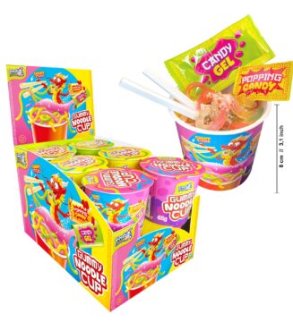 Mega Żelkowy Makaron Cup  (12 szt. x 65 g)