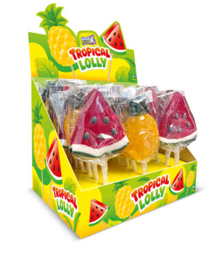 Lizaki tropikalne owoce - 80g  ( 24 szt.) 12111